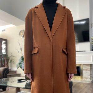 Topshop Camel Coat